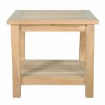 Anderson Teak 22" Square 2-Tier Side Table - Image 5