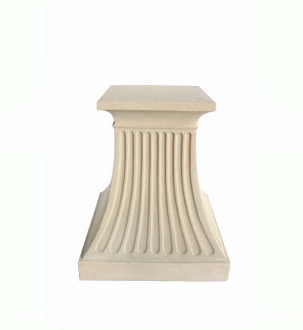 Anderson Teak Fluted Pedestal - Image 1