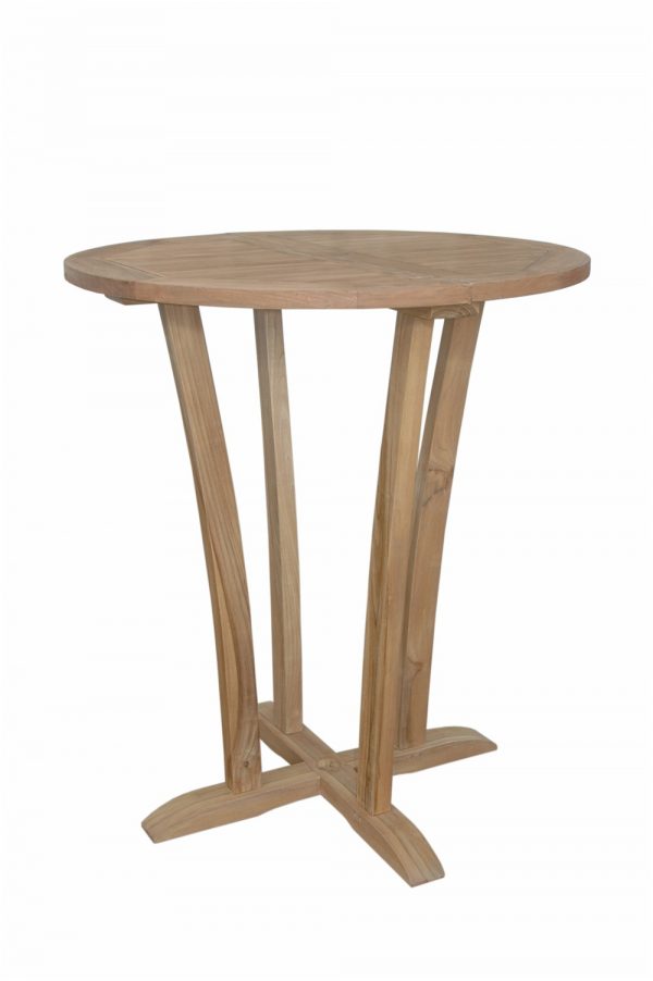 Anderson Teak Descanso 35" Round Bar Table - Image 1