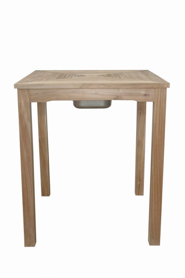 Anderson Teak Chatsworth Ice Chiller Bar Table - Image 1