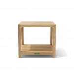 Anderson Teak Glenmore 22" Side Table w/ 1-Tier - Image 2