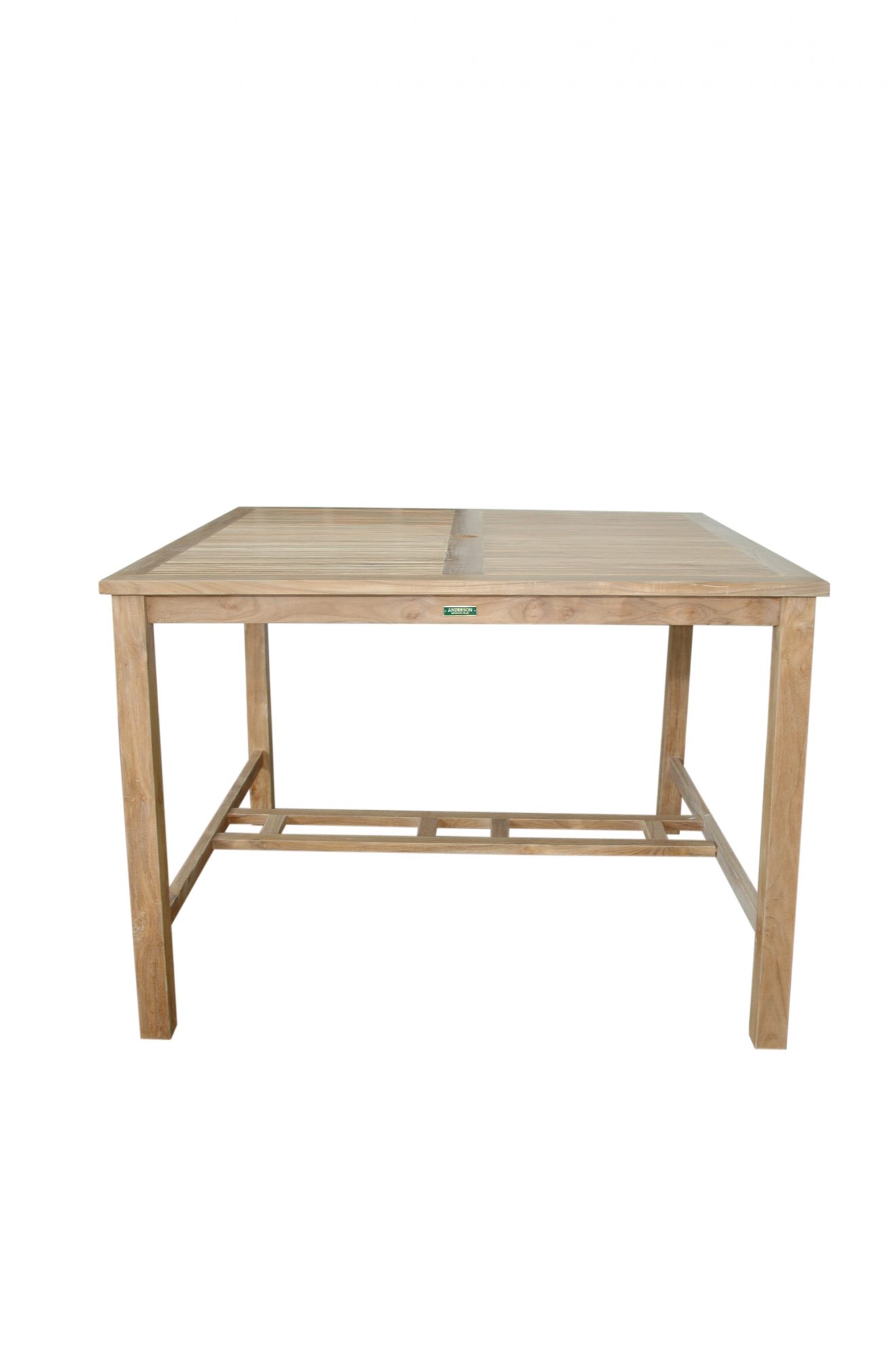 Anderson Teak Windsor 59" Square Bar Table - Luxurious Dwelling - Your Luxury Home Product Experts