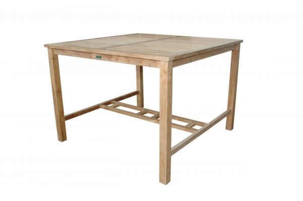 Anderson Teak Windsor 59" Square Bar Table - Image 3