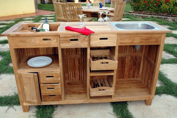 Anderson Teak Safari Bar Table - Image 4