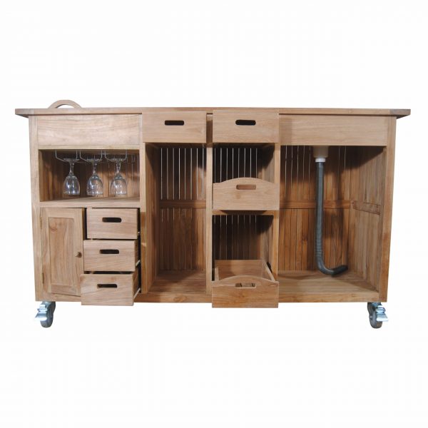 Anderson Teak Safari Bar Table - Image 8