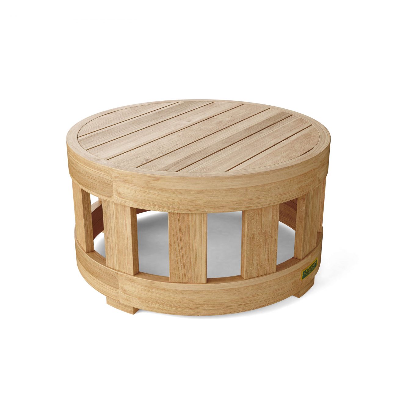 Anderson Teak Circular Coffee Table - Luxurious Dwelling - Your Luxury Home Product Experts