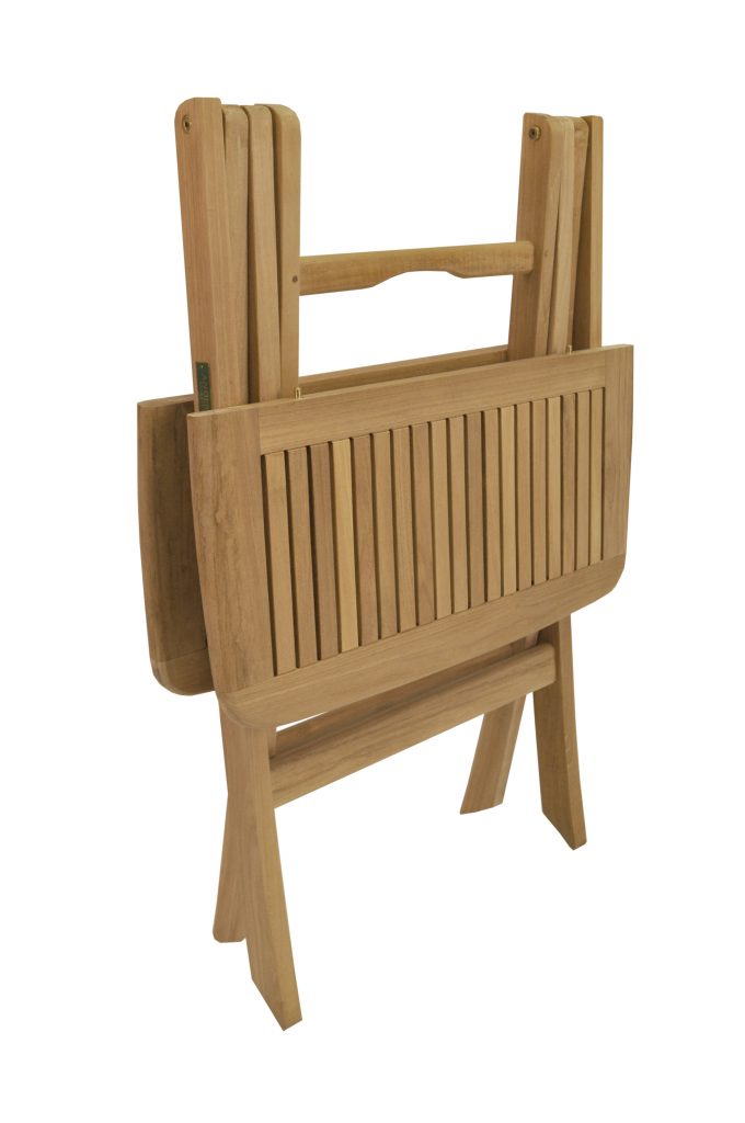 Anderson Teak Windsor 24" Square Picnic Folding Table - Image 4