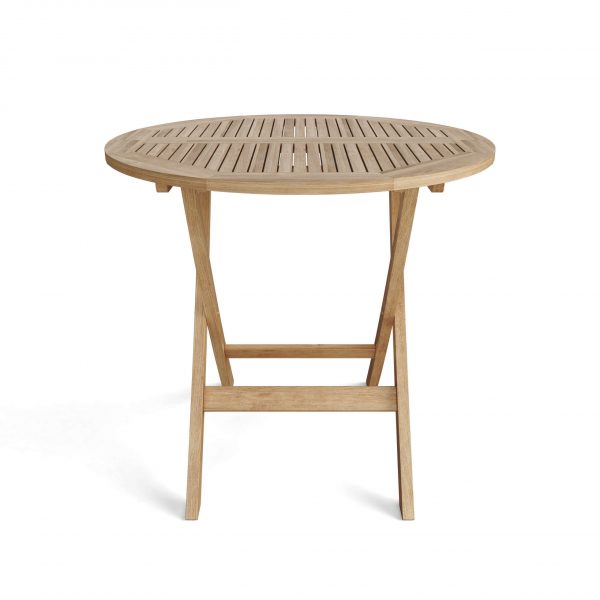 Anderson Teak Windsor 31" Round Picnic Folding Table - Image 2