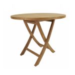 Anderson Teak Bahama 35" Round Bistro Folding Table - Luxurious Dwelling - Your Luxury Home Product Experts