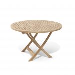 Anderson Teak Bahama 47" Round Folding Table