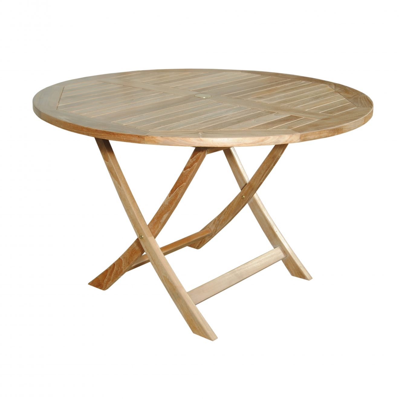 Anderson Teak Bahama 47" Round Folding Table - Luxurious Dwelling - Your Luxury Home Product Experts