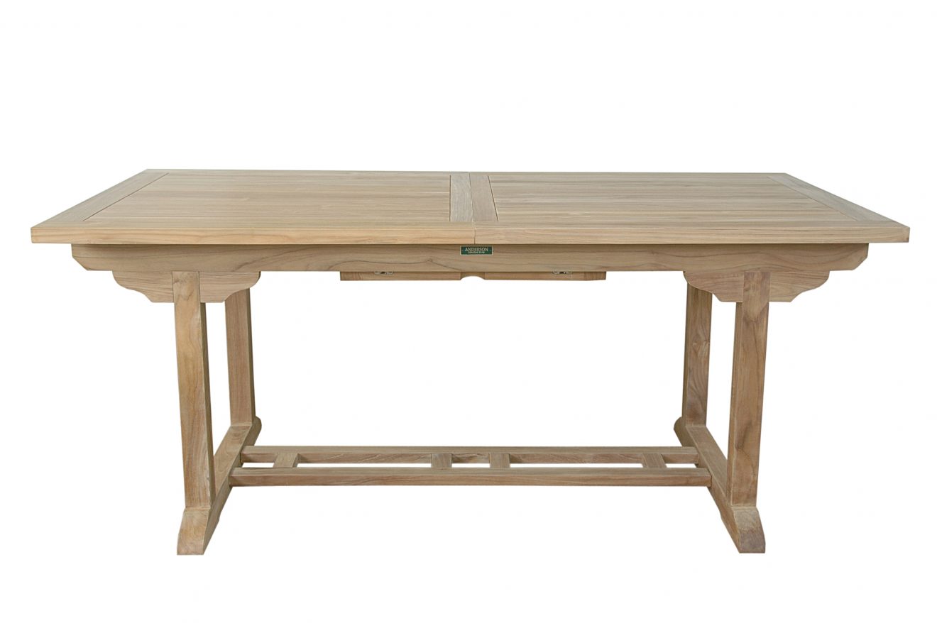 Anderson Teak Bahama 8-Foot Rectangular Extension Table - Luxurious Dwelling - Your Luxury Home Product Experts