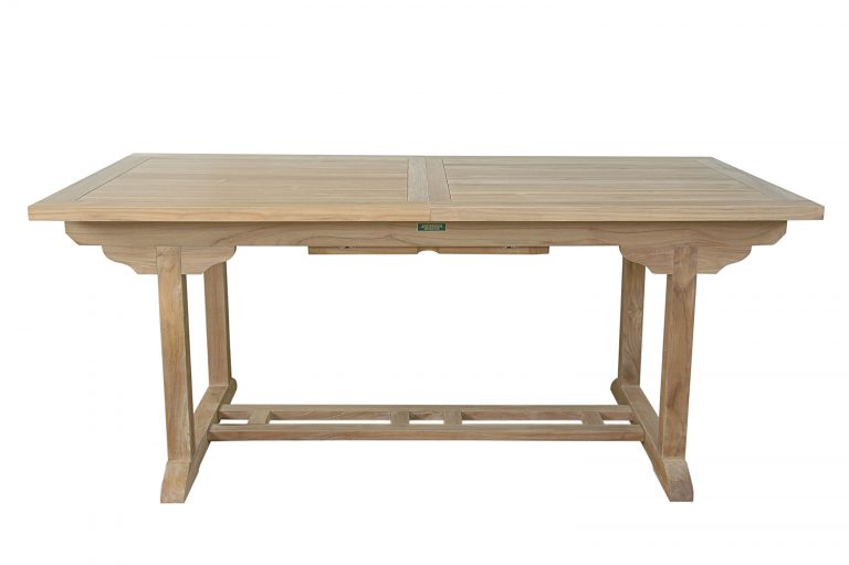 Anderson Teak Bahama 8-Foot Rectangular Extension Table - Image 4
