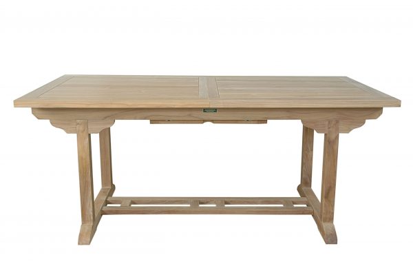 Anderson Teak Bahama 8-Foot Rectangular Extension Table - Image 4
