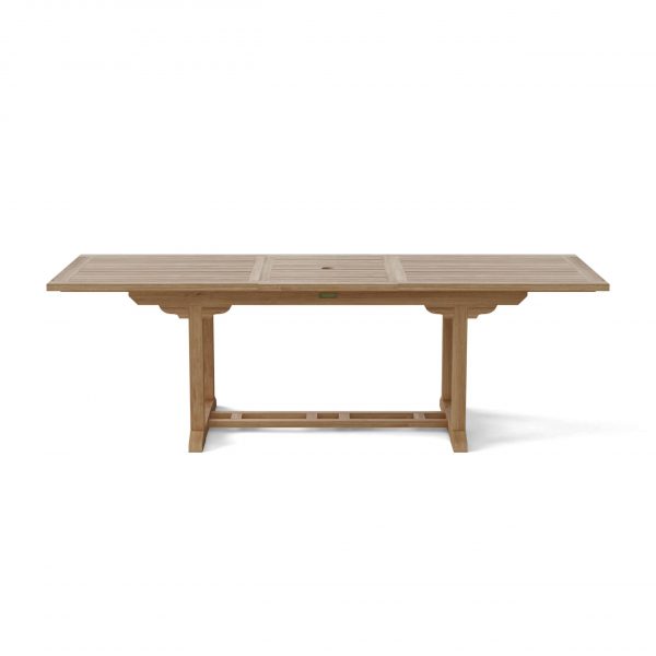Anderson Teak Bahama 8-Foot Rectangular Extension Table - Image 3