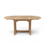 Anderson Teak Bahama 71" Oval Extension Table Extra Thick Wood - Image 4