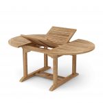 Anderson Teak Bahama 71" Oval Extension Table Extra Thick Wood - Image 2