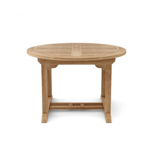 Anderson Teak Bahama 71" Oval Extension Table Extra Thick Wood - Image 3