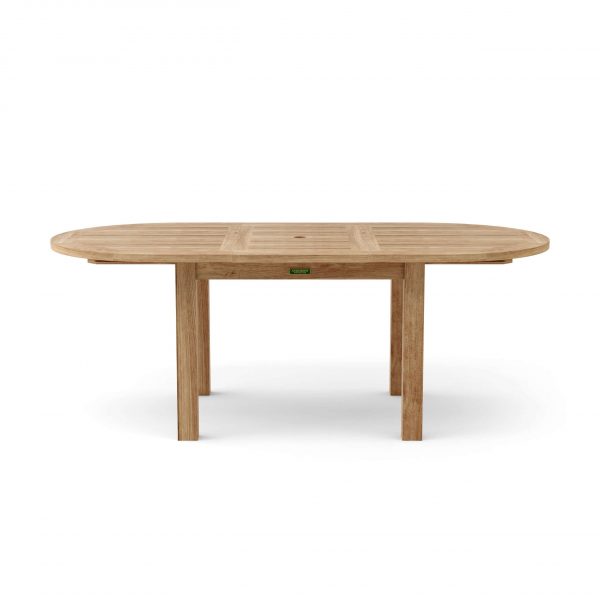 Anderson Teak Bahama 78" Oval Extension Table - Image 4