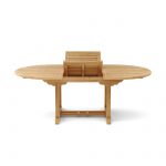 Anderson Teak Bahama 87" Oval Extension Table Extra Thick Wood - Luxurious Dwelling - Your Luxury Home Product Experts