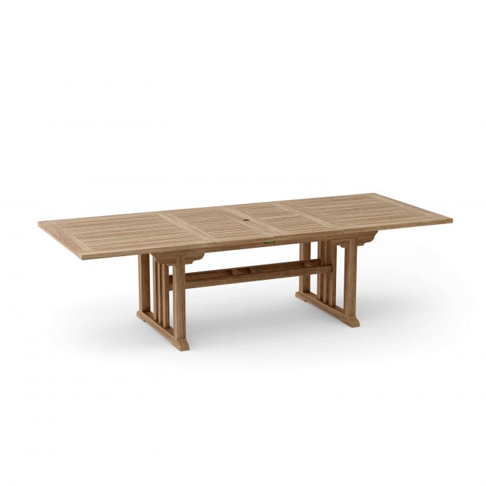Anderson Teak Sahara 106" Rectangular Double Ext. Table - Image 3