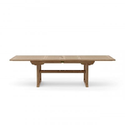 Anderson Teak Sahara 106" Rectangular Double Ext. Table