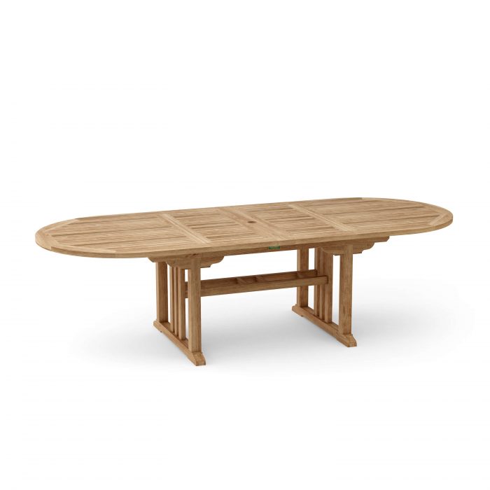 Anderson Teak Sahara 106" Oval Double Ext. Table - Image 3
