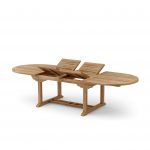 Anderson Teak Bahama 117" Oval Extension Table w/ Double Extensions - Image 3