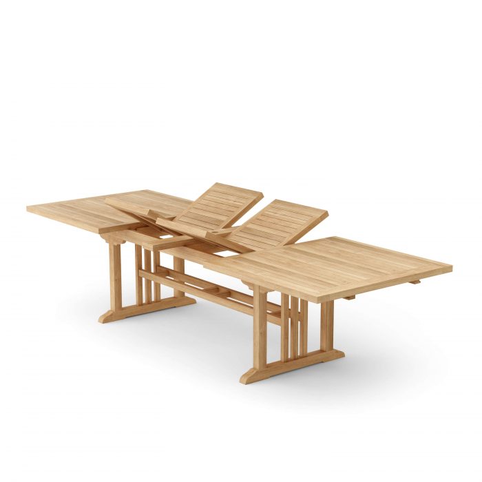 Anderson Teak Sahara 126" Rectangular Double Ext. Table - Image 5