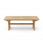 Anderson Teak Sahara 126" Rectangular Double Ext. Table - Image 6