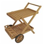 Anderson Teak Cobana Serving Trolley - Luxurious Dwelling - Your Luxury Home Product Experts