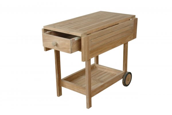 Anderson Teak Danica Serving Table Trolley - Image 2