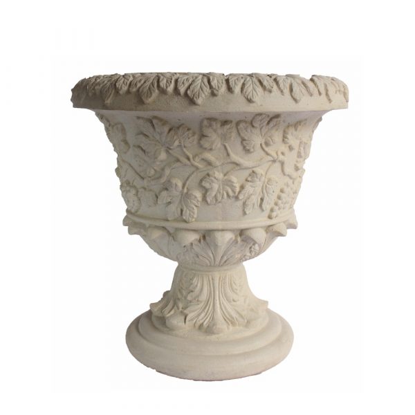 Anderson Teak Magnolia Urn - Luxurious Dwelling - Your Luxury Home Product Experts