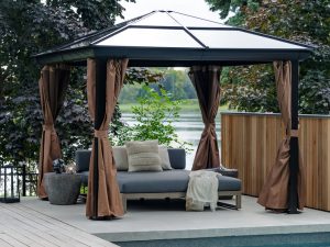 Gazebo Penguin - Venus - Gazebo 10x10 Polycarbonate Roof - Luxurious Dwelling - Your Luxury Home Product Experts