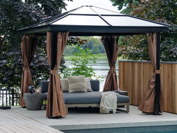 Gazebo Penguin - Venus - Gazebo 10x10 Polycarbonate Roof - Image 1