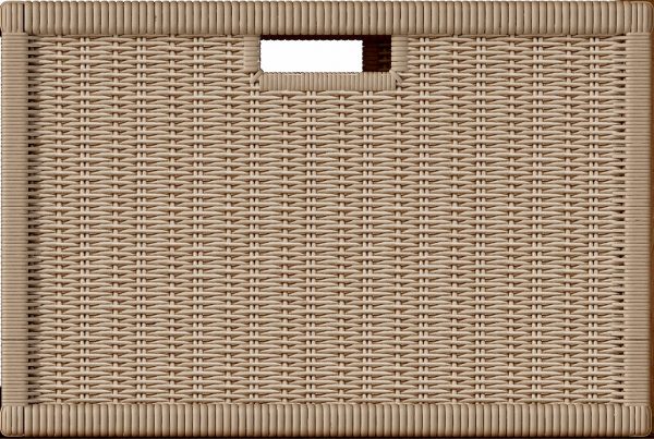 Anderson Teak Wicker Basket for Towel Console TB-4720 (1 pair) - Image 1