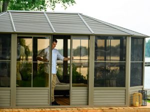 Gazebo Penguin - Florence - Solarium 12x18 Metal Roof - Luxurious Dwelling - Your Luxury Home Product Experts