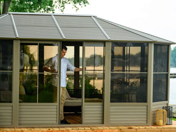 Gazebo Penguin - Florence - Solarium 12x18 Metal Roof - Image 2