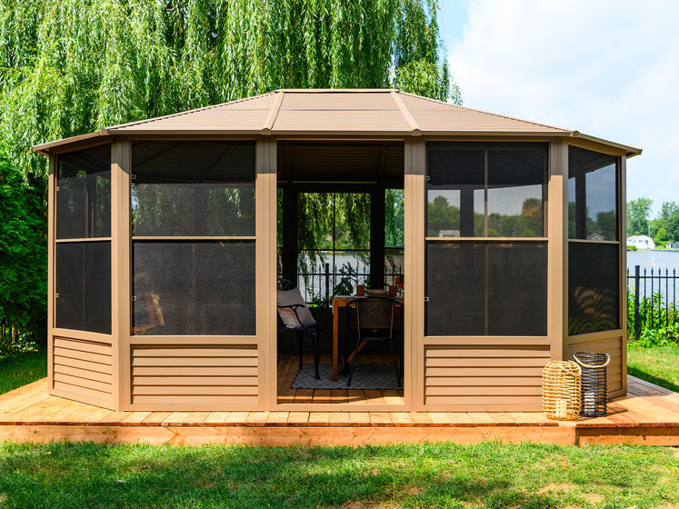 Gazebo Penguin - Florence - Solarium 12x15 Metal Roof - Luxurious Dwelling - Your Luxury Home Product Experts