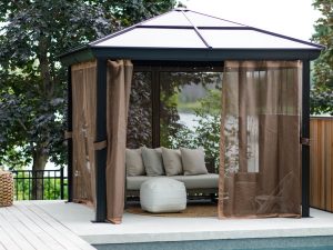 Gazebo Penguin - Venus - Gazebo 10x10 Polycarbonate Roof - Luxurious Dwelling - Your Luxury Home Product Experts