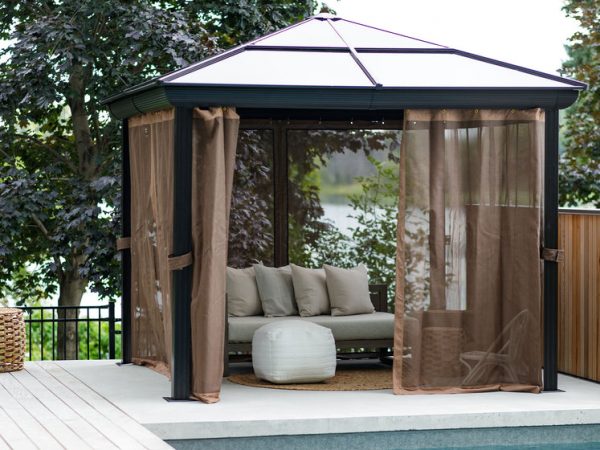 Gazebo Penguin - Venus - Gazebo 10x10 Polycarbonate Roof - Image 2