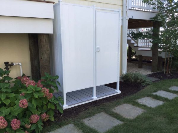 Avcon Enclosures D1 36" X 36" - Three Sided Double Enclosure 80" Walls - Image 1