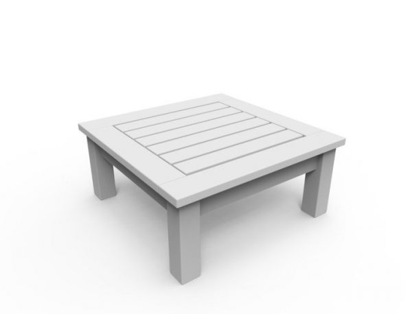 Seaside Casual - NANTUCKET OTTOMAN - Image 3