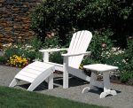 Seaside Casual - ADIRONDACK FOOT STOOL - Luxurious Dwelling - Your Luxury Home Product Experts