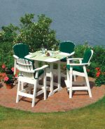 Seaside Casual - ADIRONDACK SHELLBACK BAR CHAIR - Luxurious Dwelling - Your Luxury Home Product Experts