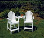 Seaside Casual - ADIRONDACK CLASSIC BAR CHAIR - Luxurious Dwelling - Your Luxury Home Product Experts