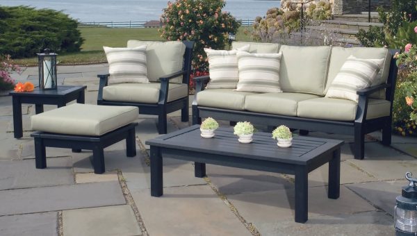 Seaside Casual - NANTUCKET OTTOMAN - Image 2