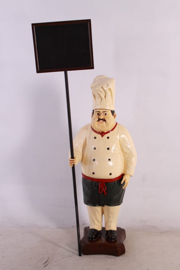 Cook with Chalkboard 4' Tall - Image 1