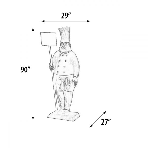 Large Cook with Chalkboard - Image 5