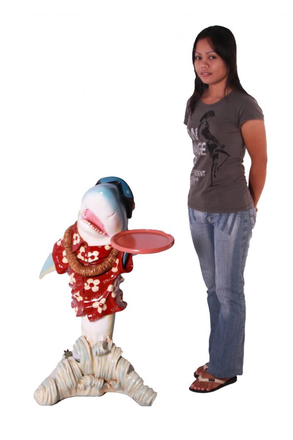 Sharky Butler with Tray 35" - Image 3
